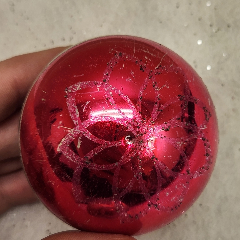 Vintage Mercury Glass Ornament Set - Picture 10 of 10